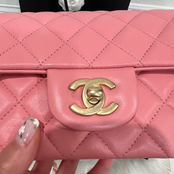 SOLD Chanel Mini Classic Flap Rectangular. RARE - Picture 10 of 11